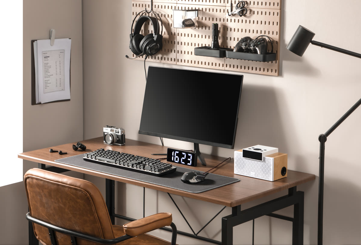 Built-In Alarm Clock